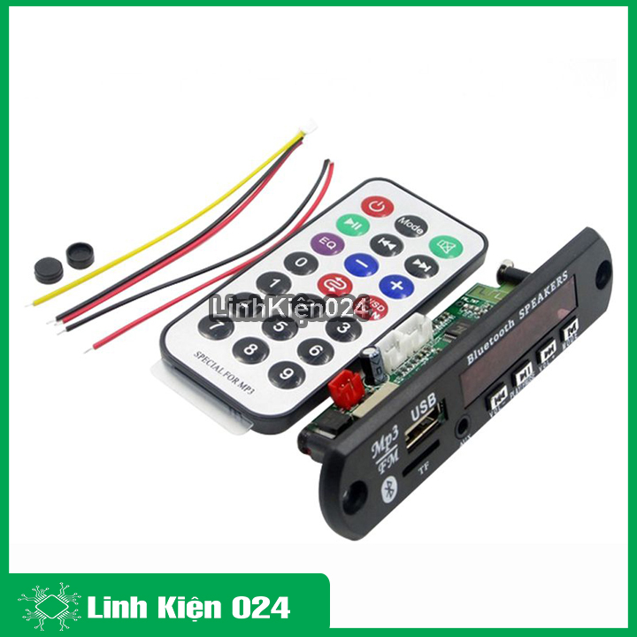 Mạch giải mã mp3 có bluetooth 7-12vdc