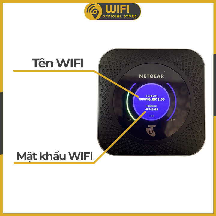 [Trả góp 0%]Bộ Phát Wifi 4G Netgear Nighthawk M1 MR1100 New 90%