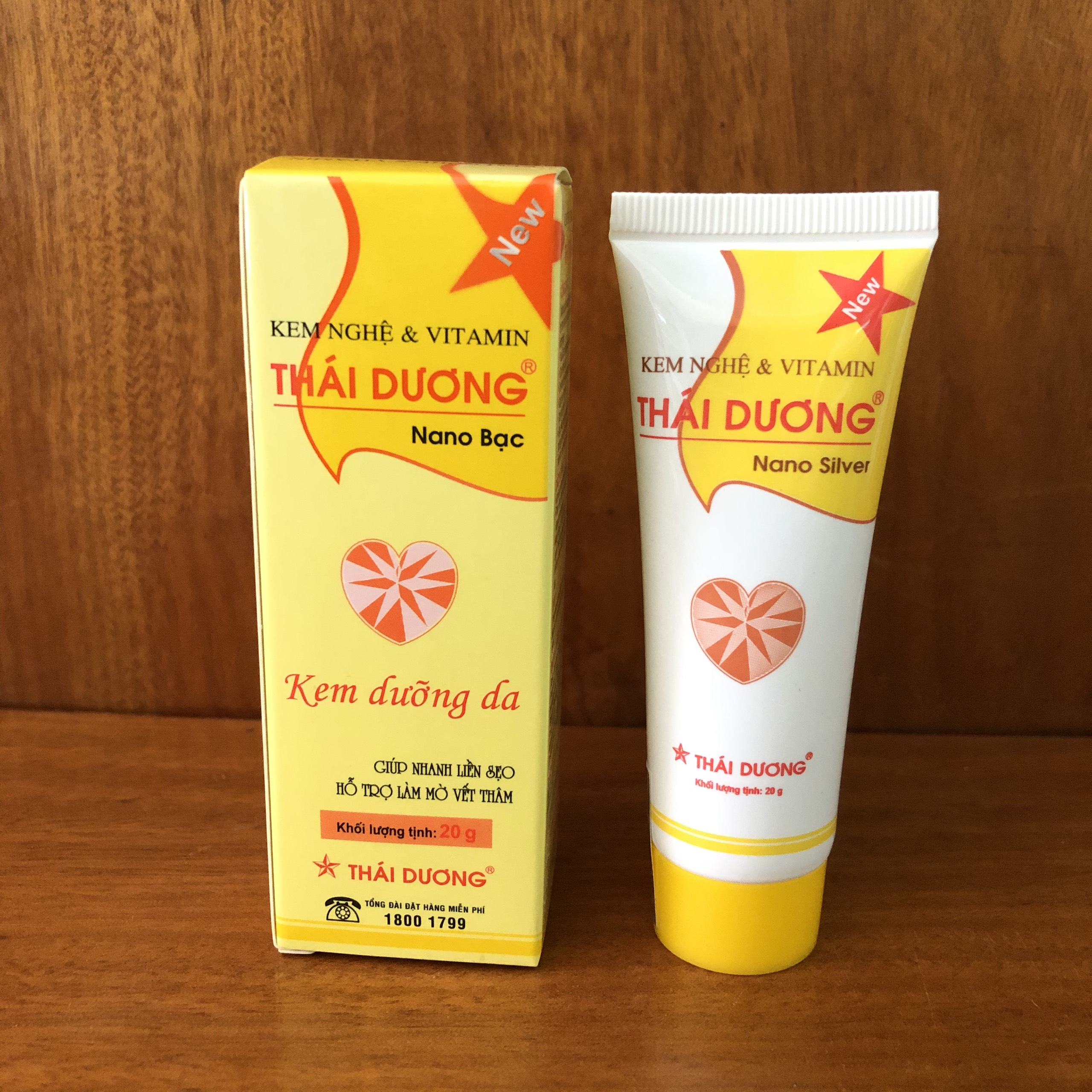 KEM NGHỆ THÁI DƯƠNG NANO BẠC 20g