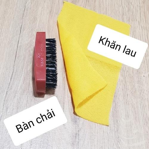 Bộ xi đánh giày 4 món tiện lợi