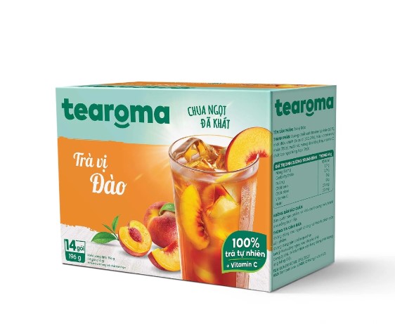 Trà tearoma hòa tan hộp 196g
