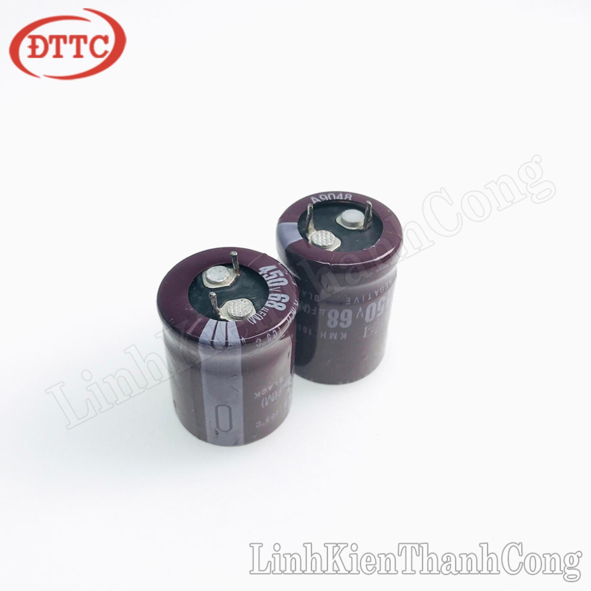 Tụ 68uF 450V chân cứng (22x30mm)