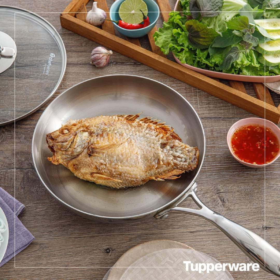 Chảo TChef Series Frypan 24cm (nắp kính)
