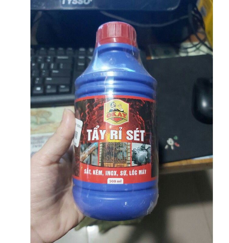 tẩy rỉ sét, tẩy đa năng okay đa năng