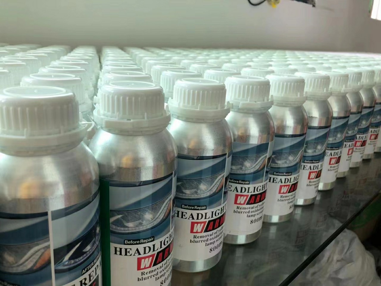 [ 800ml] Dung dịch đánh bóng đèn pha ô tô Thế Hệ Mới