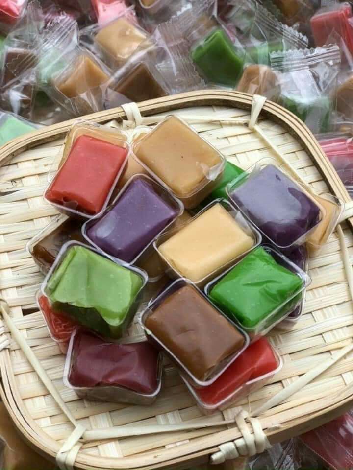 Kẹo dừa sáp mix vị 500g