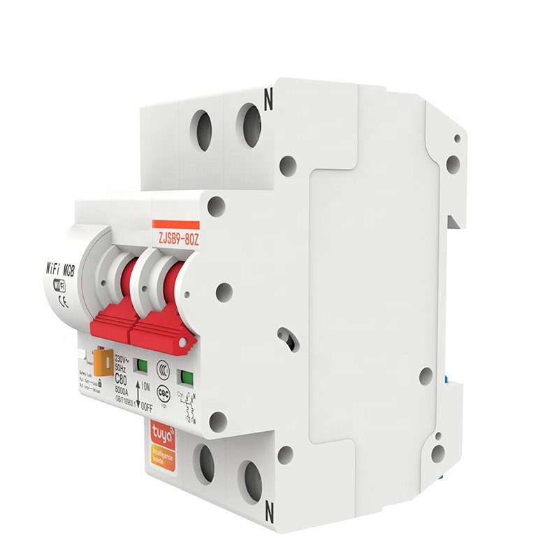 Aptomat CB thông minh Wifi Tuya 2P