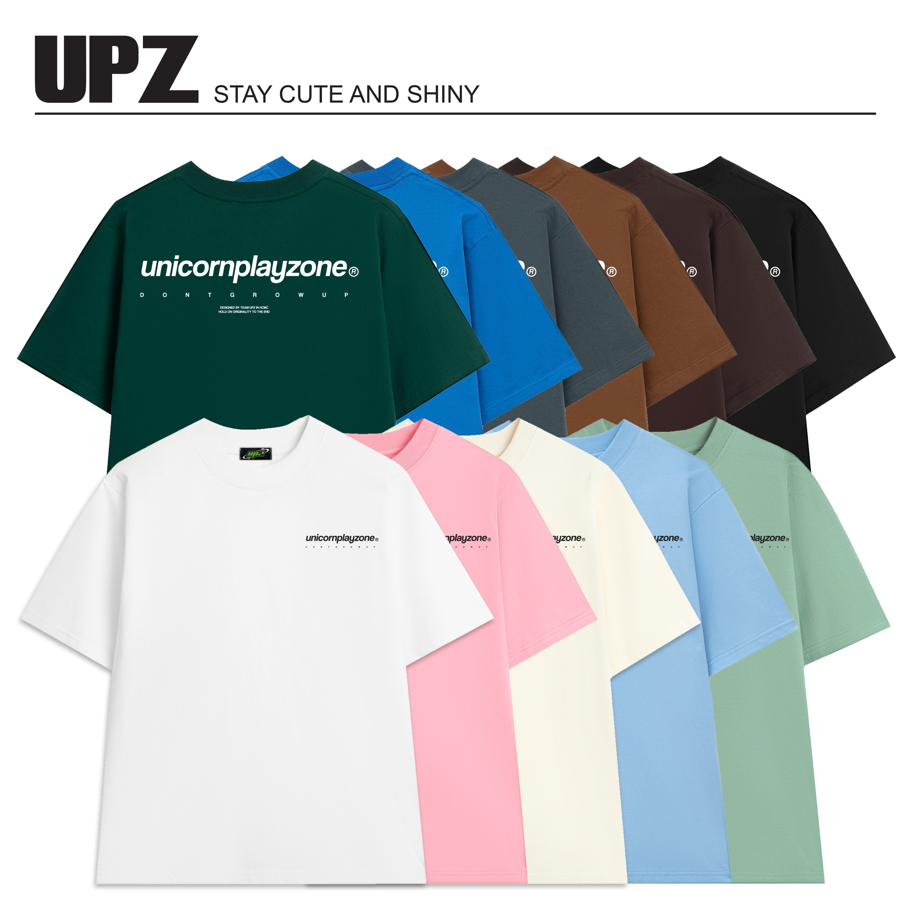 UPZ Áo Thun Basic SS1 (11 Màu)