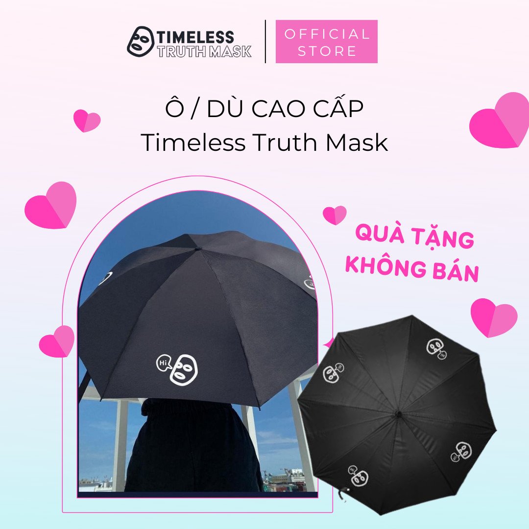 [Quà Tặng Không Bán] Dù Che Nắng Cầm Tay Timeless Truth Mask