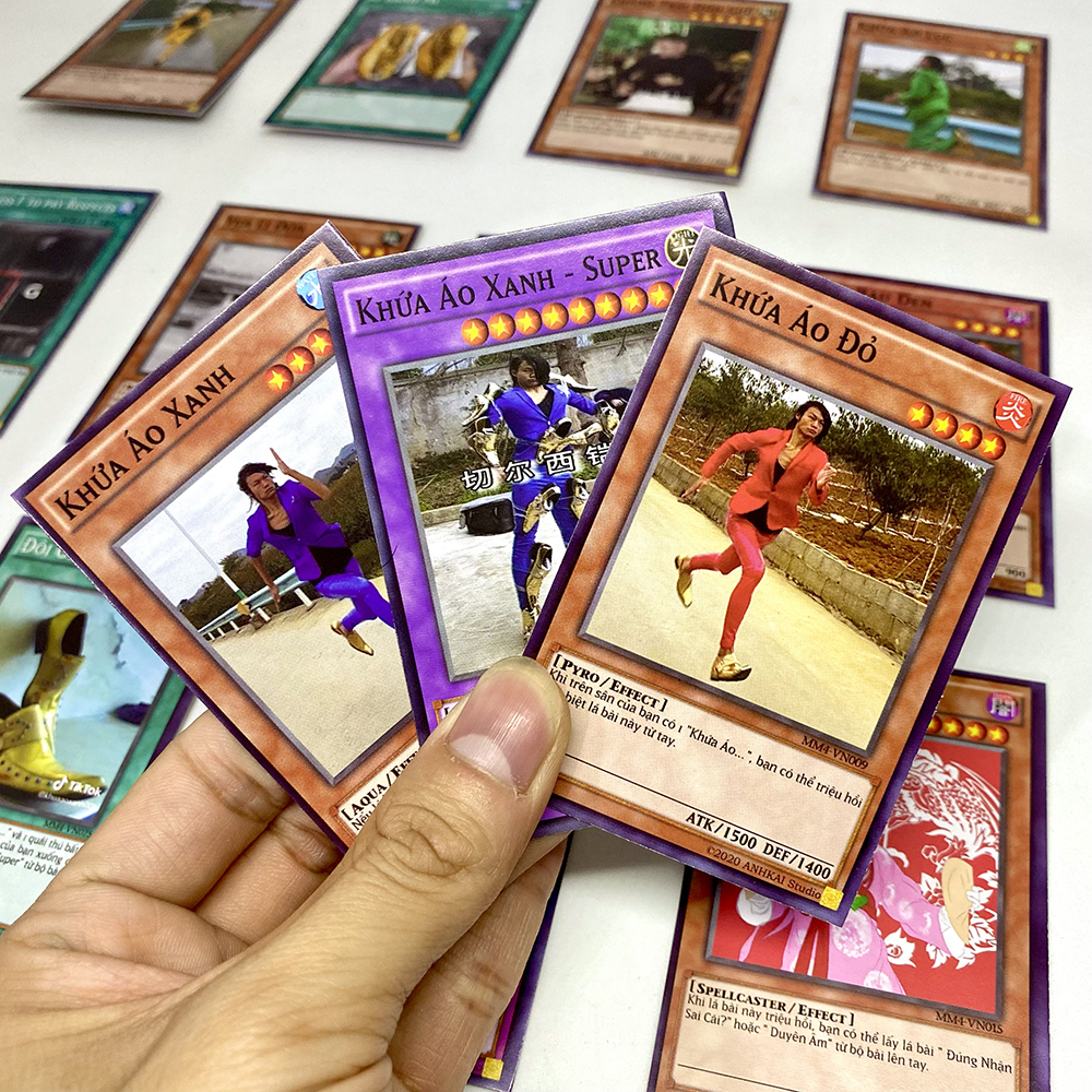 Bộ Bài Chế Yugioh Meme - Meme Đại Chiến