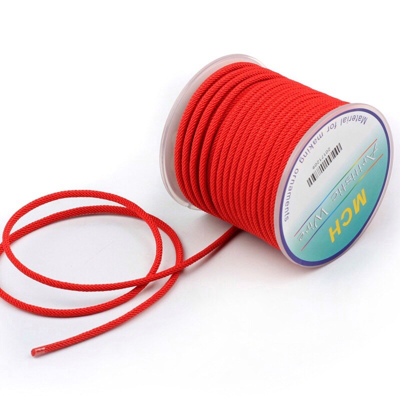 1 mét dây dù 2-3mm làm vòng tay vòng cổ handmade - MH558