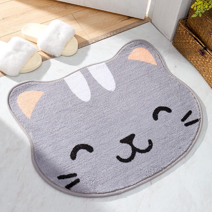 [HCM]Thảm Cotton lau chân Mèo Nhật PA9214