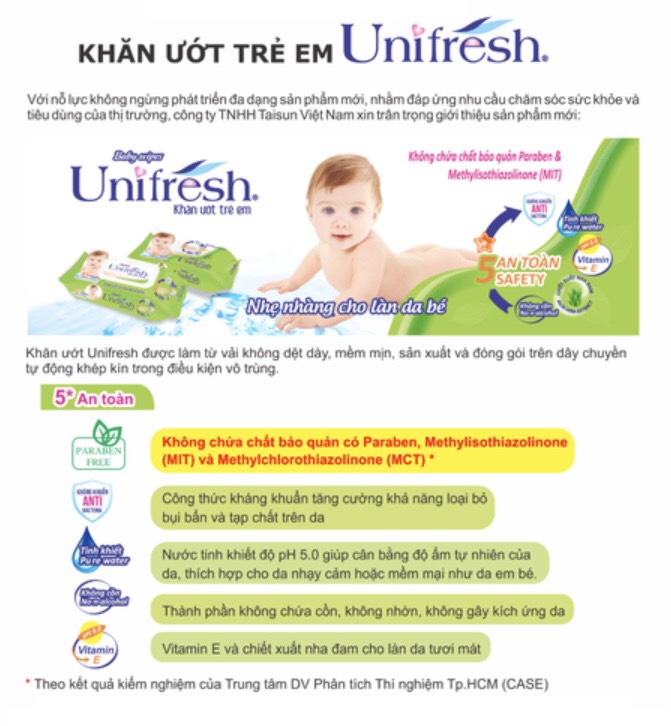 Khăn Ướt Unifresh  80 tờ