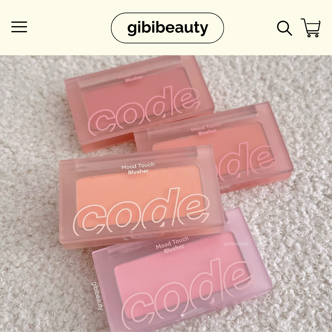 [T7.2026] Má hồng CODE Mood Touch Blusher 3.5g