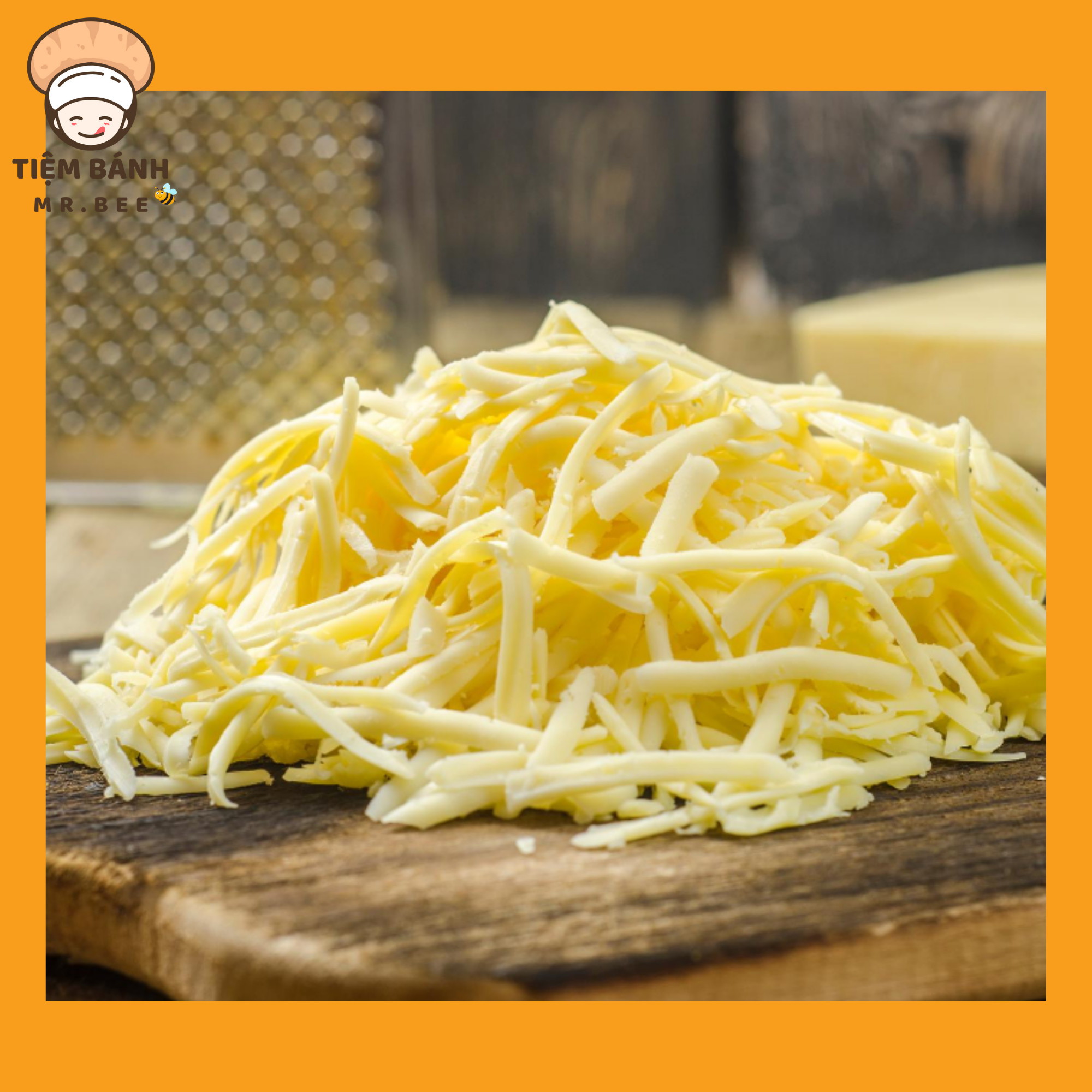 [Chỉ giao HCM] – Phô mai bào sợi Mozzareal 200g