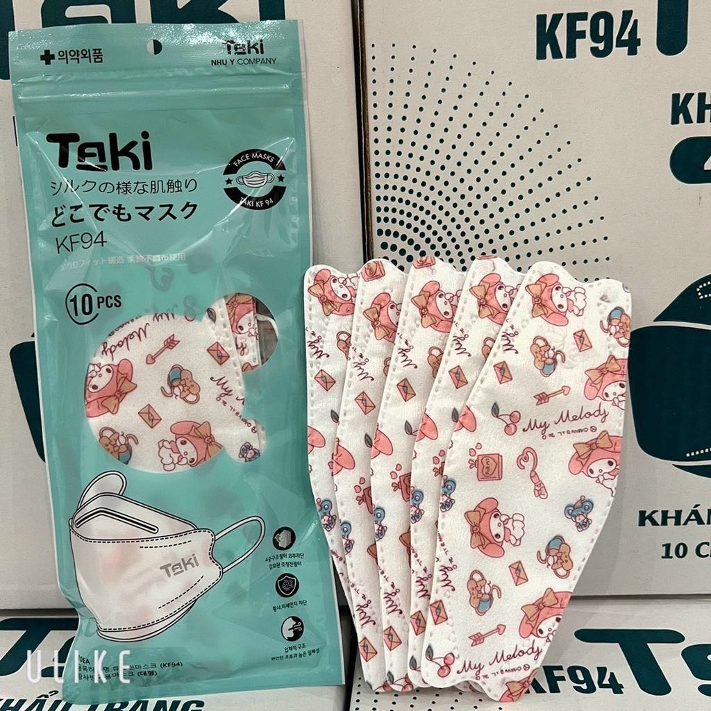 Set 10 chiếc khẩu trang Thỏ KF94