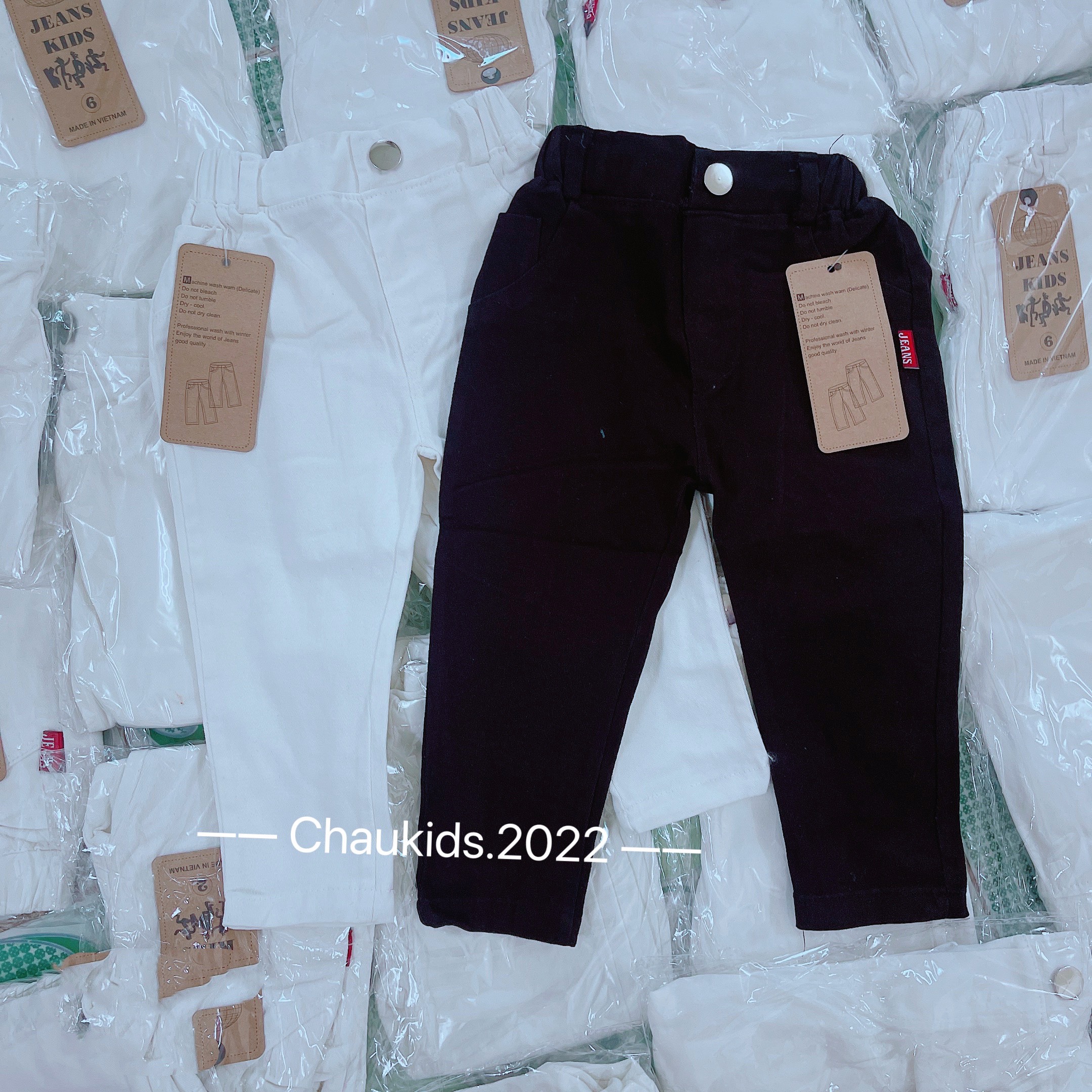 Quần kaki bé trai bé gái 9-35kg