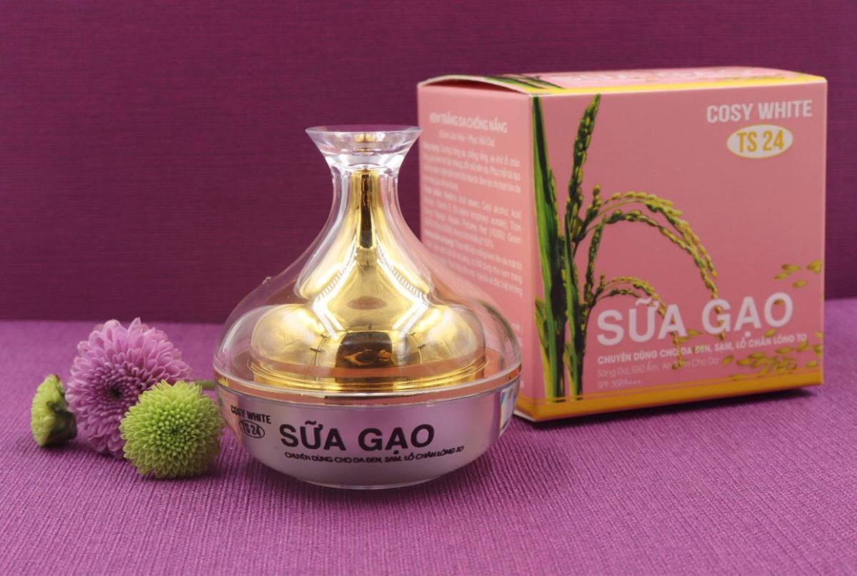 [HCM]Kem trắng da mặt sữa gạo COSY WHITE trắng da chống nắng chuyên dành cho da đen sạm lỗ chân lông to (18g)
