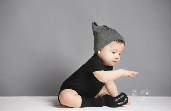 [HCMC] soft and warm wool hat for 3 months-5 years old babies
