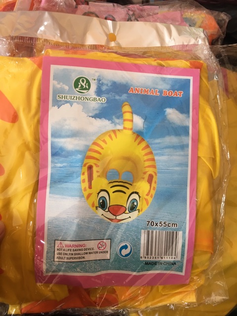 PHAO BƠI HÌNH THÚ CHO BÉ NHIỀU MẪU