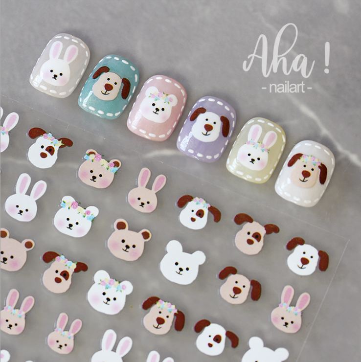 Hình dán móng tay - Sticker dán móng mã số A018