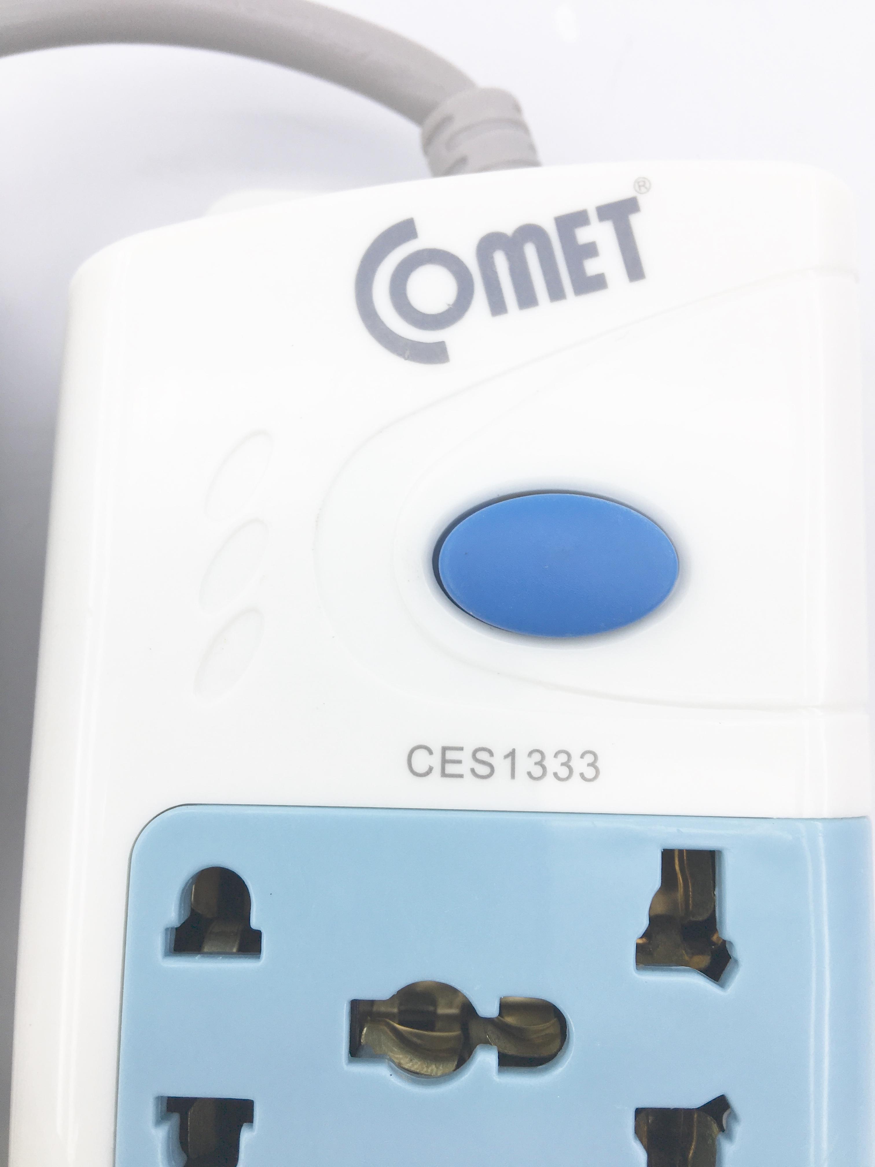 Ổ cắm điện 3 ổ đa năng+3 ổ đơn 3 mét CES1333 COMET