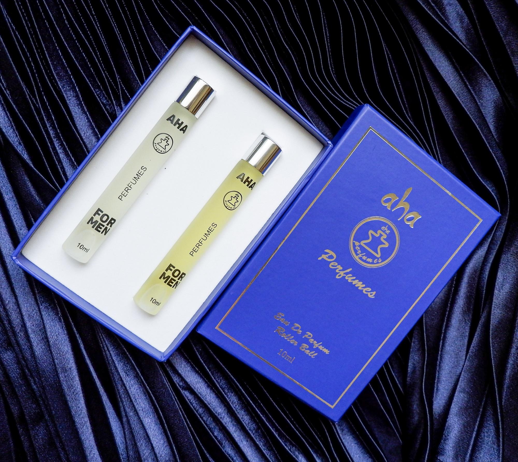 Set 02 chai nước hoa nam AHA998 & AHA999 (Allure Sport và Bleu) AHAPERFUMES 10ML