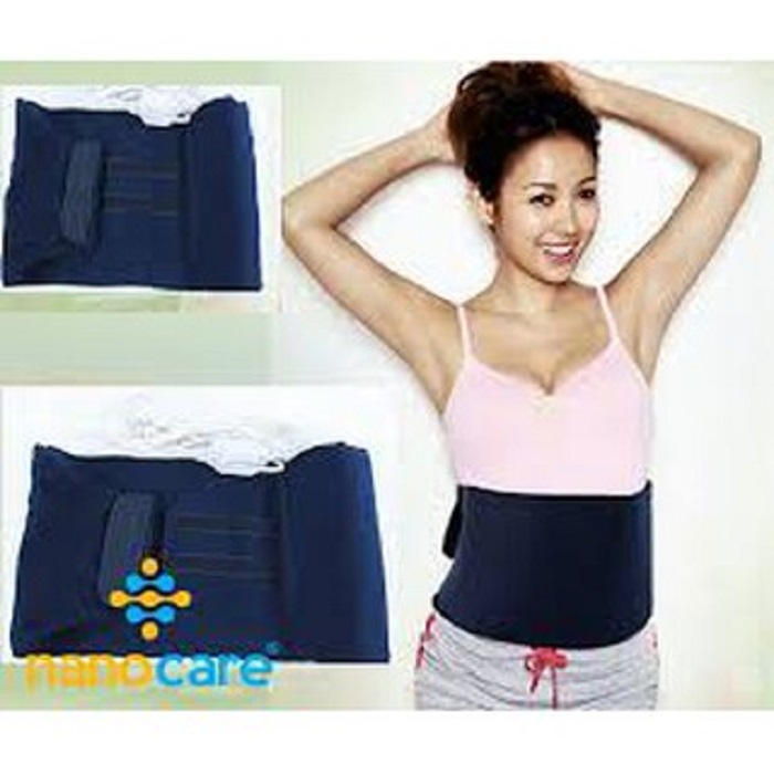 Đai Quấn Nóng Giảm Mỡ Heating Pad Nanocare (Đai Đôi)