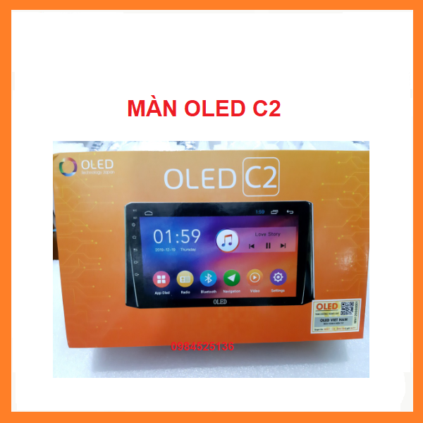 Đầu Màn hình dvd ô tô,MÀN OLED C2. Màn hình Android 9 inch 10"  kết nối wifi,GPS chỉ đường,cài sẵn PM NAVITEL, Youtube ẩn, NHẬN DIỆN GIỌNG NÓI...có TIẾNG VIỆT, tích hợp cam lùi,hành trình