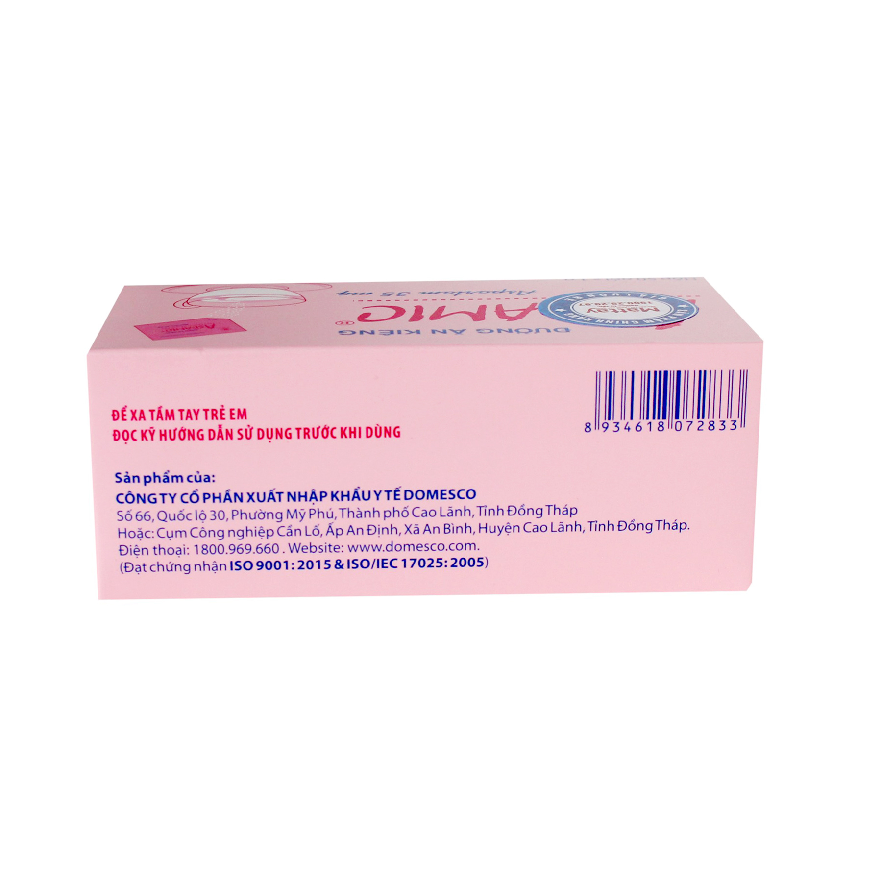 Đường ăn kiêng ASPAMIC Hộp 50 gói