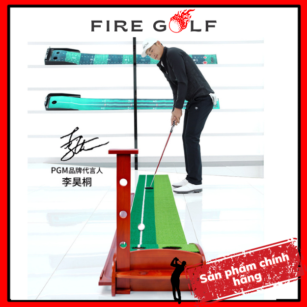 Thảm Tập Putting Golf bằng gỗ PGM CHÍNH HÃNG TL001 sang trọng bền đẹp