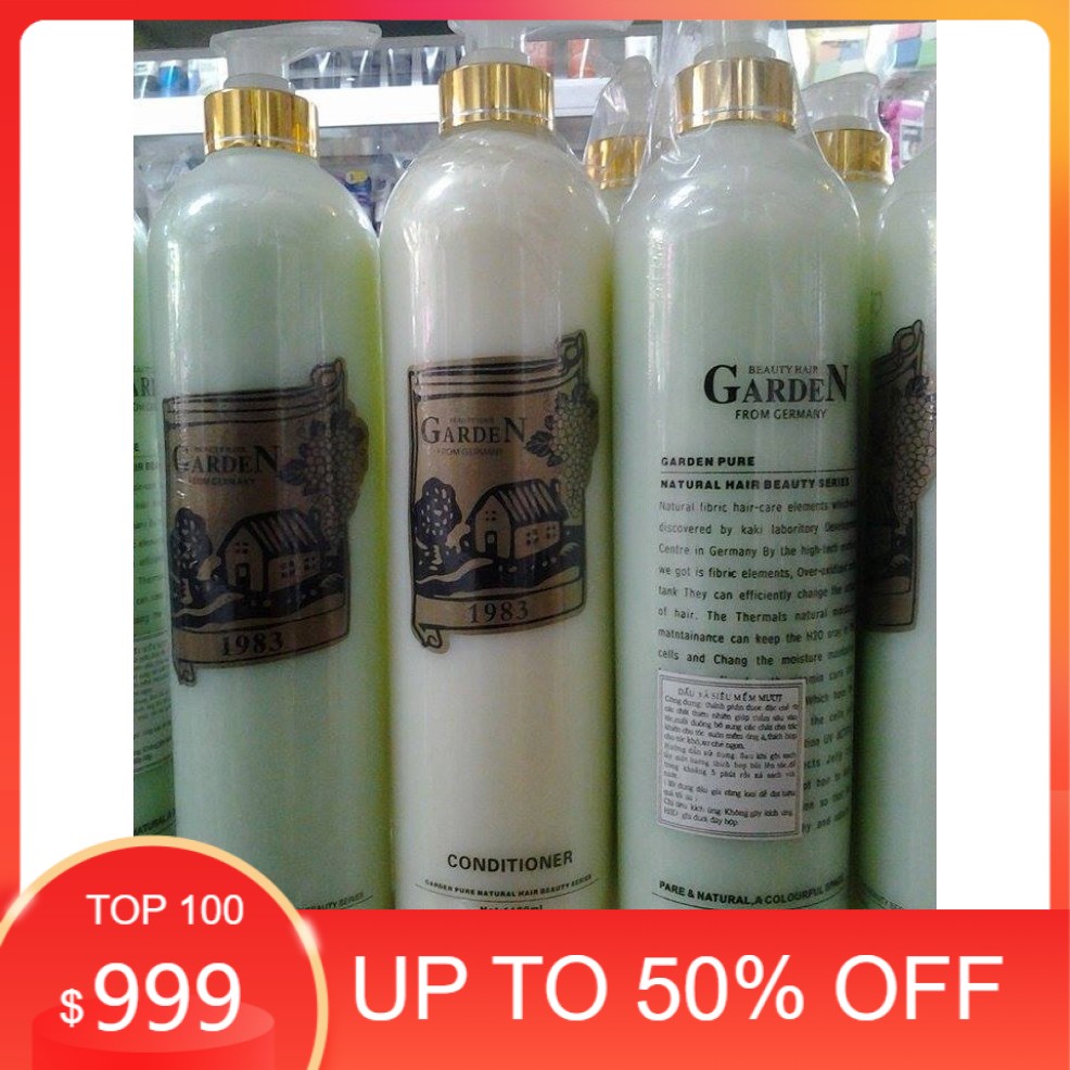 Cặp dầu gội/xả Garden From Germany 550ml (1gội + 1xả)