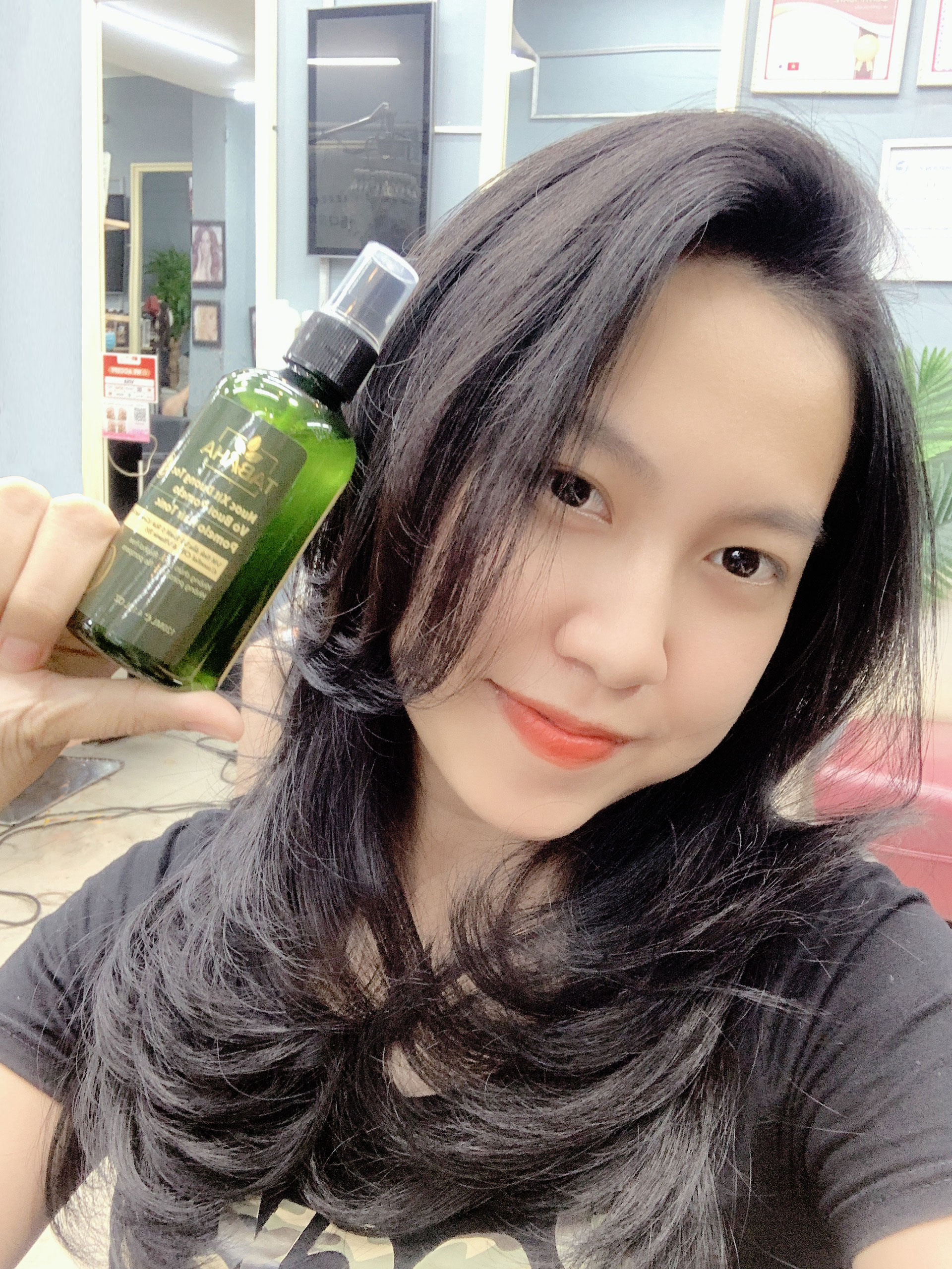 [HCM]Xịt dưỡng tóc kích thích mọc tóc con tinh dầu bưởi Pomelo Tabaha 120ml
