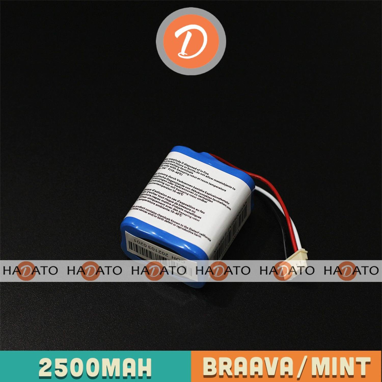 Pin robot iRobot Roomba 6/7/8/9 Series