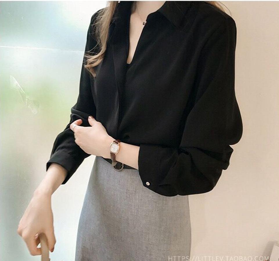 [HCM] shoppro-shirt business wear style silk shirt female models high-end-shirt white shirt basic style Korean-column clothing bow female-female models 3084 3091 3099 3199 3119