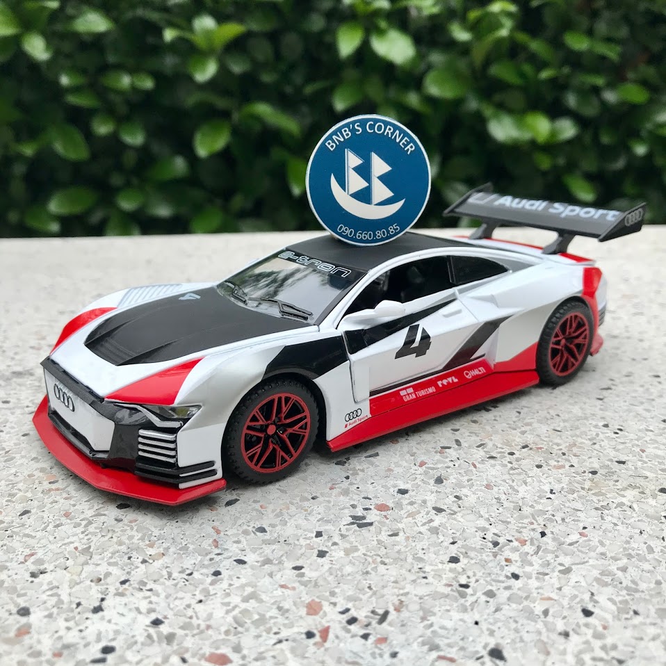 [BNB's Corner] Xe mô hình Audi e-tron Vision GT tỷ lệ 1:32 - No box