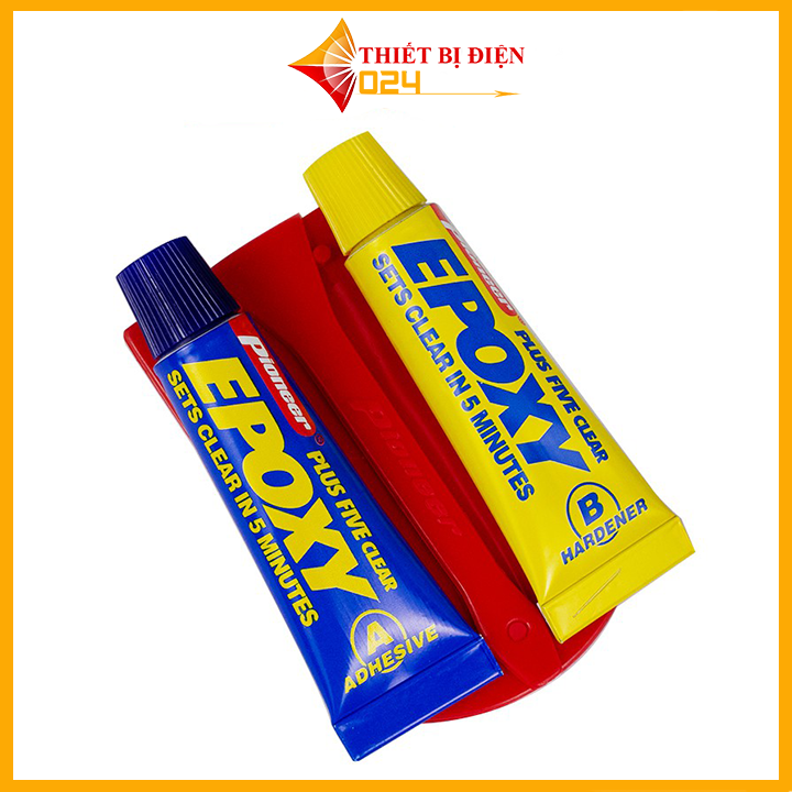 Keo Dán 2 Thành Phần AB Expoxy Plus Trong