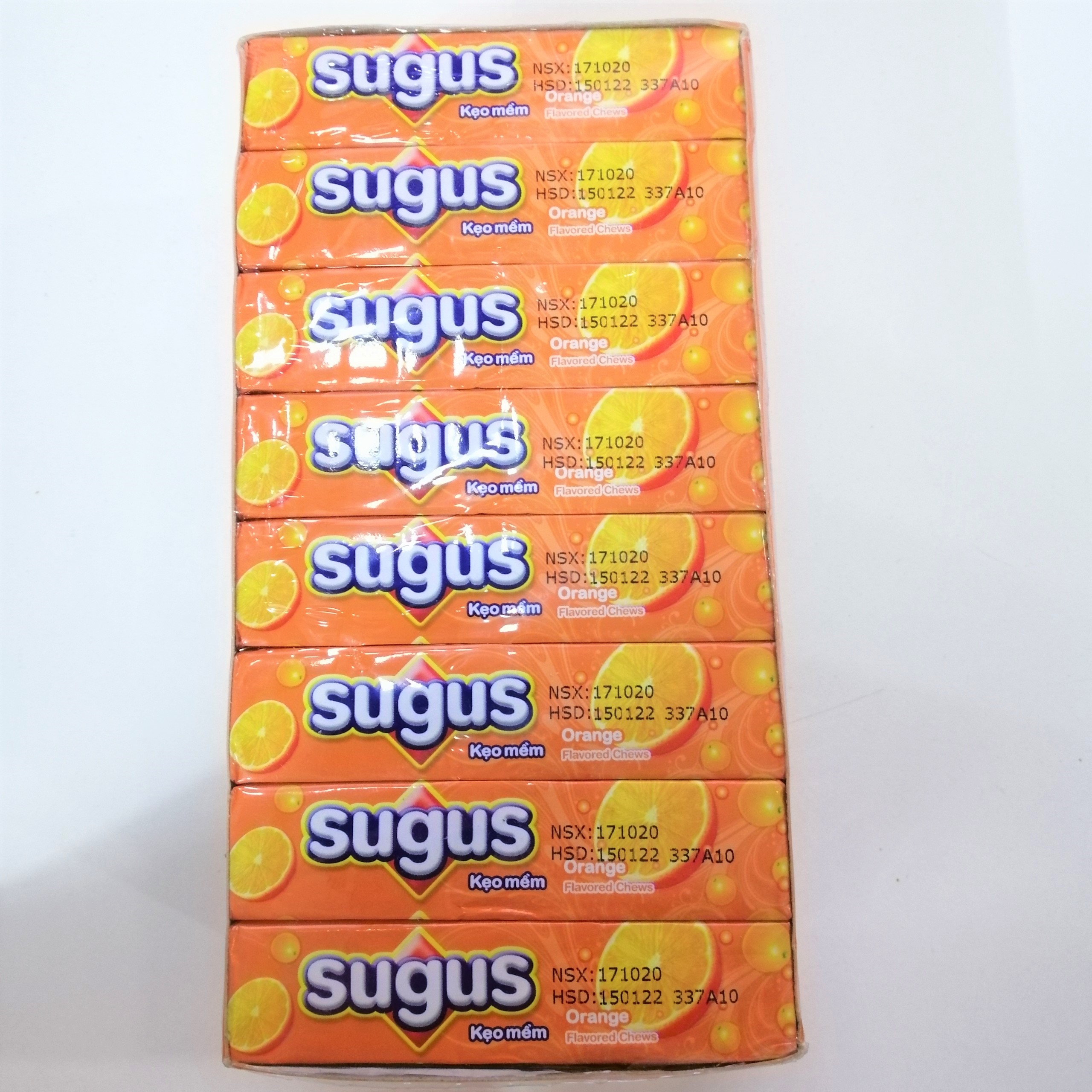 Kẹo Mềm Sugus Hương Vị Cam (Lốc 24 thanh)