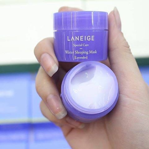 Mặt Nạ Ngủ Laneige Water Sleeping Mask Mini Lavender Tím