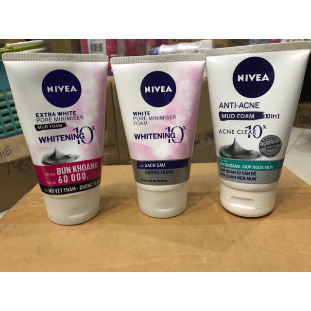 Sữa Rửa Mặt Nivea Nữ 100G