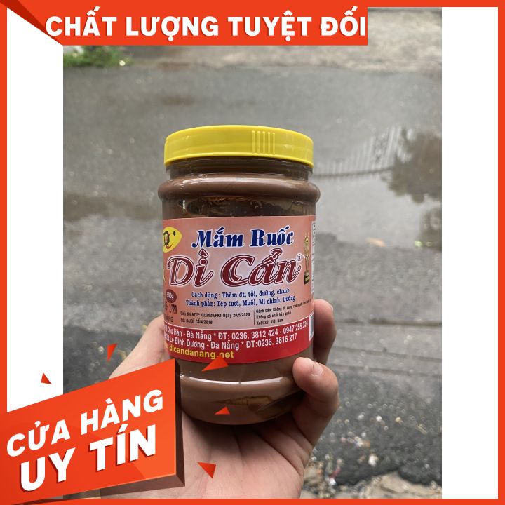 1 hũ mắm ruốc Dì Cẩn 200gr/500gr