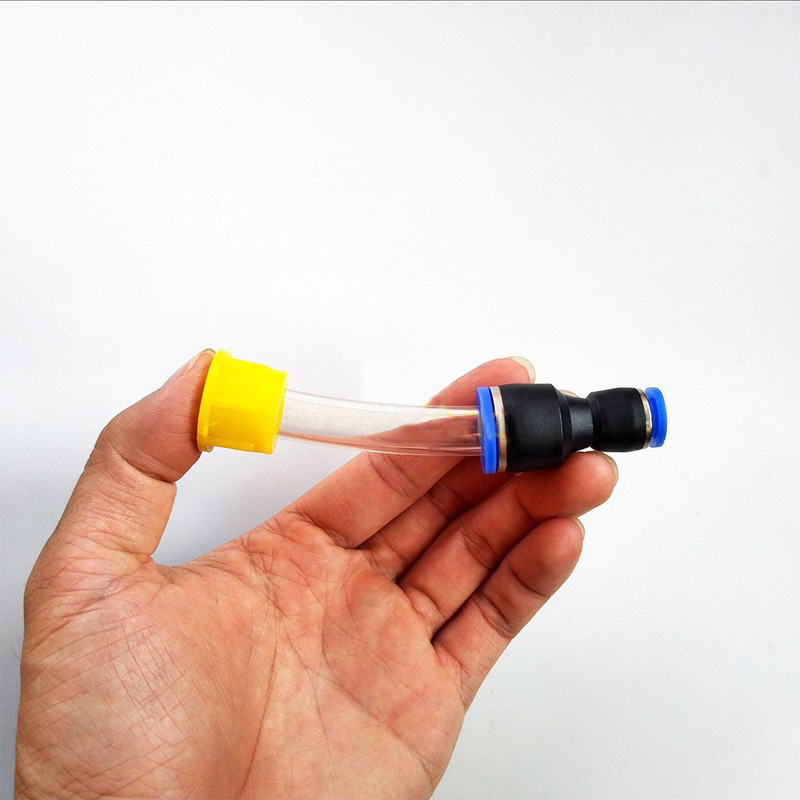 [HCM]Bộ đầu nối từ bơm đôi (bơm tăng áp) ra ống hơi 8mm