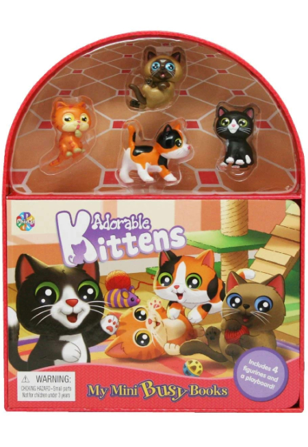 Sách - Adorable Kittens My Mini Busy Book - Phương Nam Book