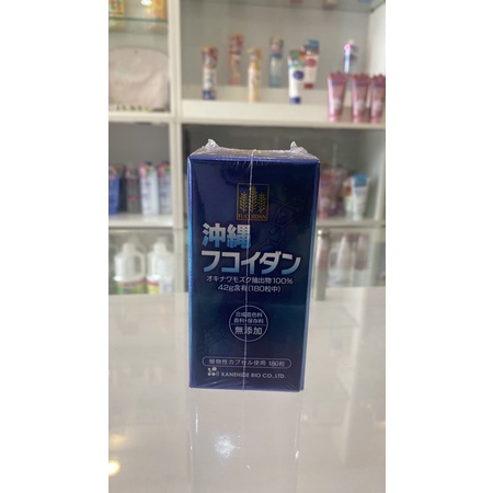 Fucoidan Okinawa 180 Viên Nhật Bản