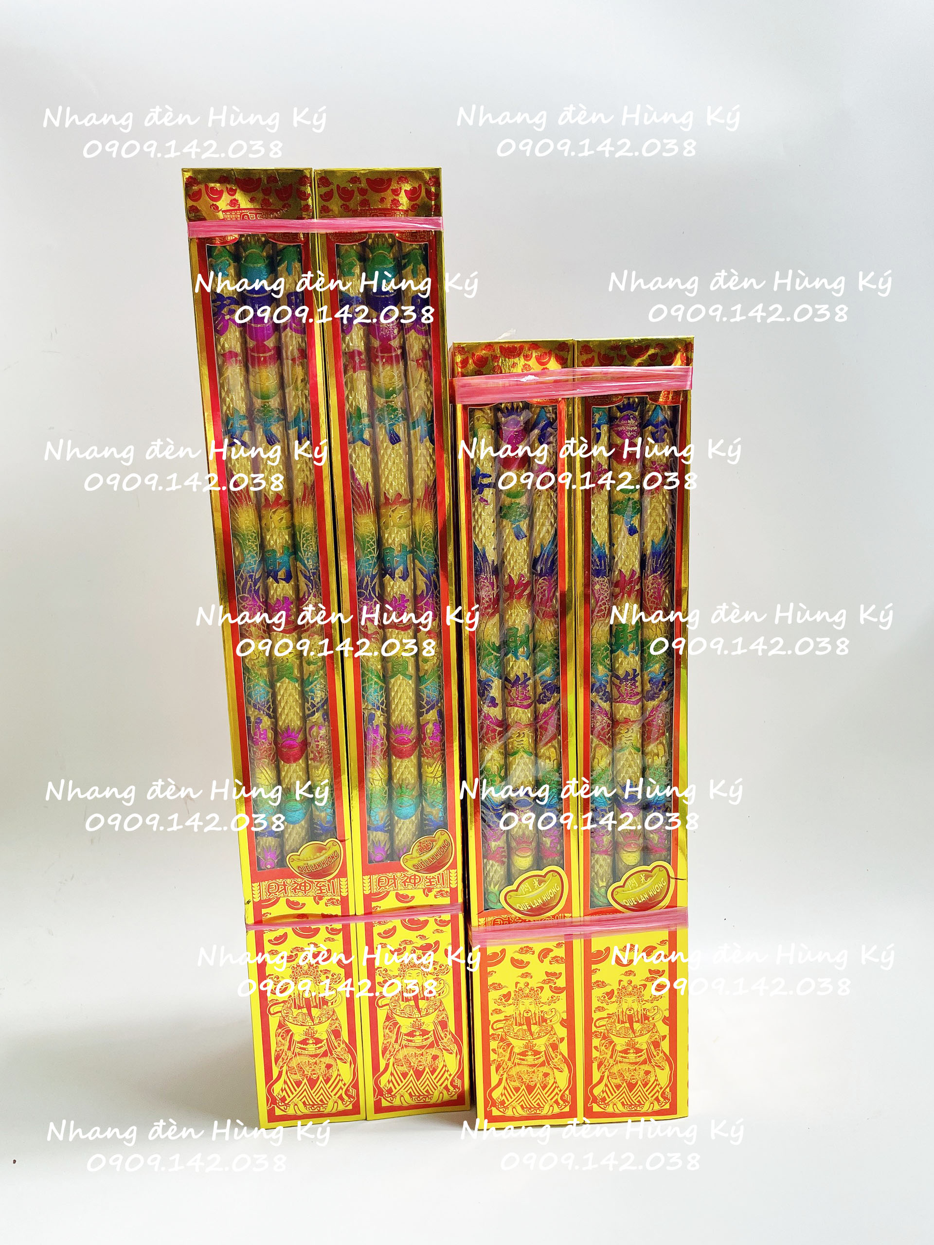 Nhang 3 cây rồng nổi Quế Lan Hương