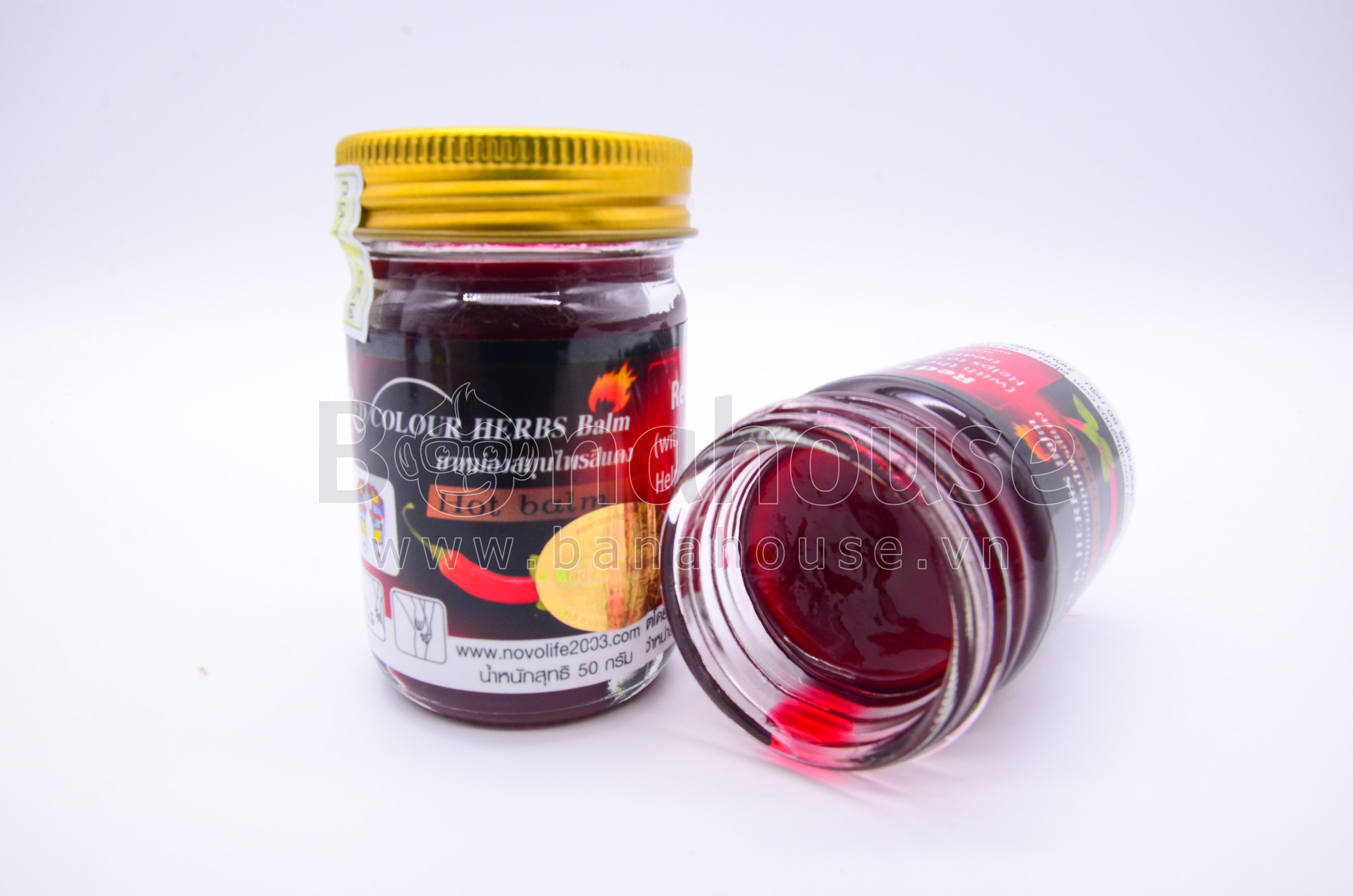 Dầu Cù Là Ớt Reb Herbs Blam Thái Lan 50gr