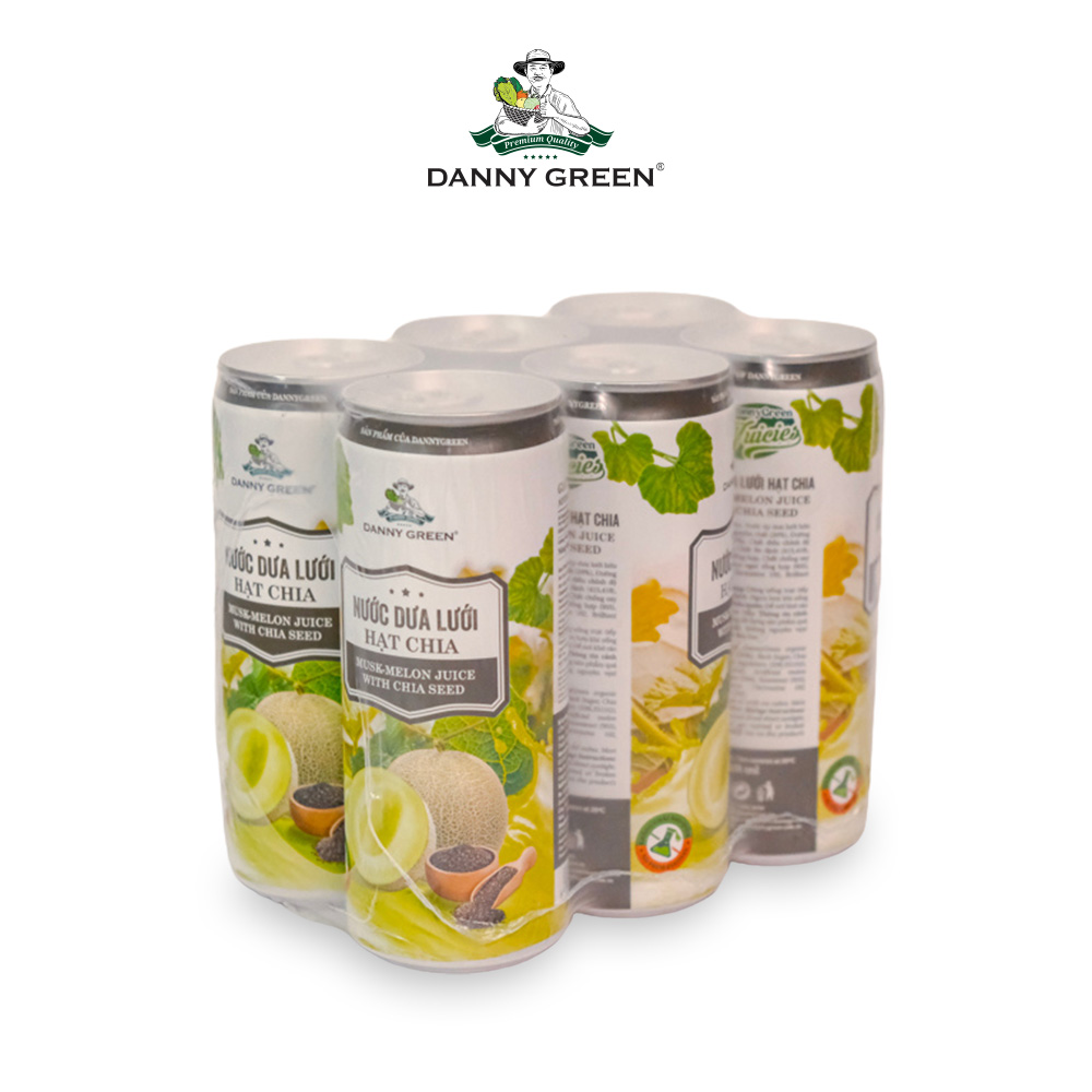 Nước Dưa Lưới Hạt Chia DannyGreen