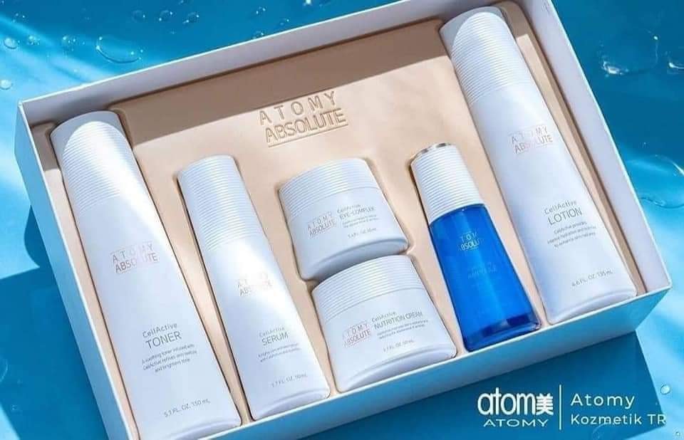 Bộ 6 trẻ hóa da Hàn Quốc Atomy Absolute Cellactive Skincare Set 6 sản phẩm