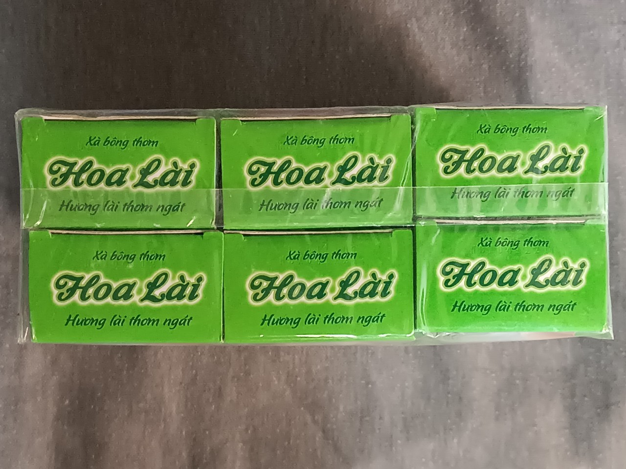 Lốc 12 Cục Xà Bông Thơm Hoa Lài (100g x 12)