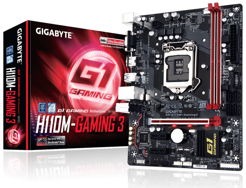 Bảng giá Main Gigabyte H110M-Gaming 3 - HÀNG NEW BẢO HÀNH 36 THÁNG  - DÒNG CHUYÊN GAME CÓ HDMI Phong Vũ